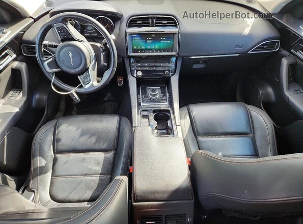 SADCK2FXXKA359154 2019 JAGUAR F-PACE Black Vista del salpicadero