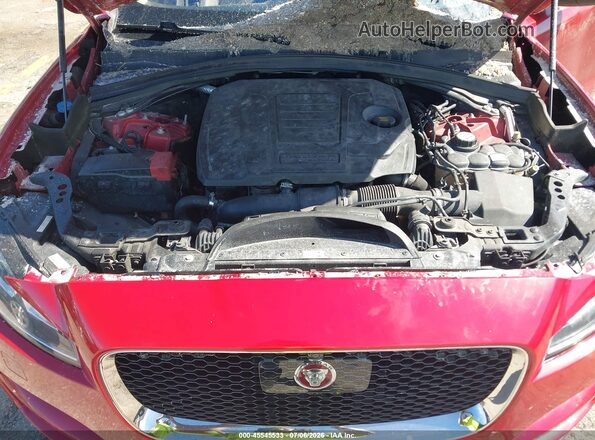 SADCK2GX0KA362451 2019 JAGUAR F-PACE Red უკანა ხედი