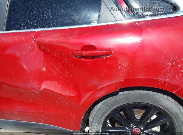 SADCK2GX0KA362451 2019 JAGUAR F-PACE Red წინა ხედი