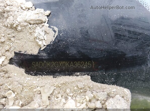 SADCK2GX0KA362451 2019 JAGUAR F-PACE Red ძრავის განყოფილების ხედი