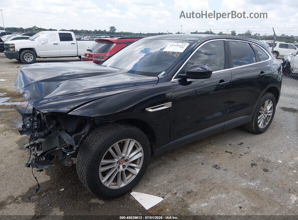 SADCK2GX0KA395126 2019 JAGUAR F-PACE Black Przód lewy