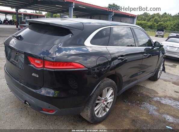 SADCK2GX0KA395126 2019 JAGUAR F-PACE Black Tył prawy
