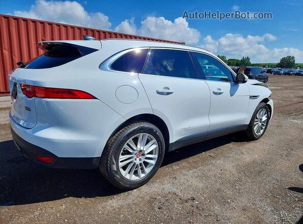 SADCK2GX1LA631087 2020 JAGUAR F-PACE Белый Задняя правая четверть