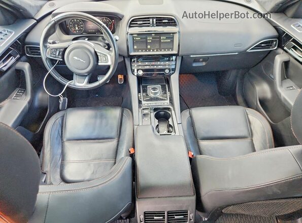 SADCK2GX2KA362337 2019 JAGUAR F-PACE White Widok deski rozdzielczej