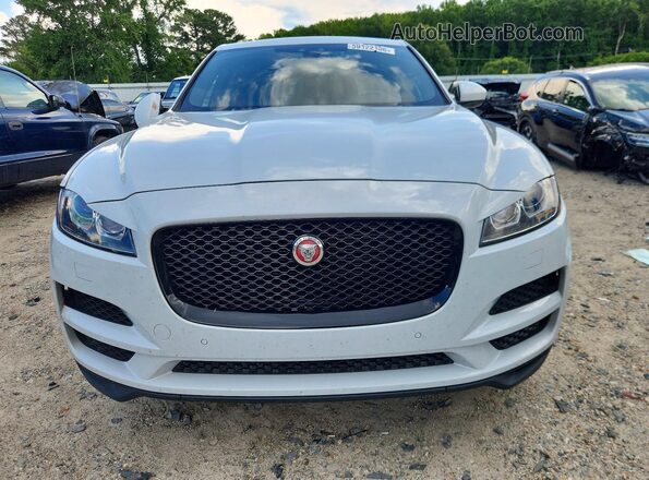 SADCK2GX2KA362337 2019 JAGUAR F-PACE White Widok z przodu