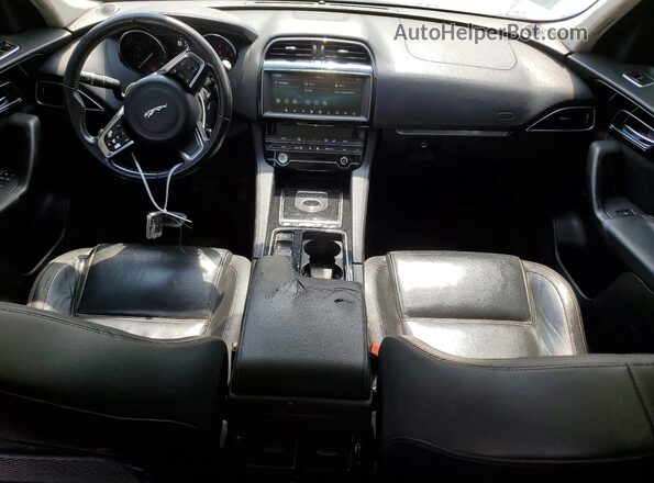 SADCK2GX2LA639263 2020 JAGUAR F-PACE Черный Вид панели приборов