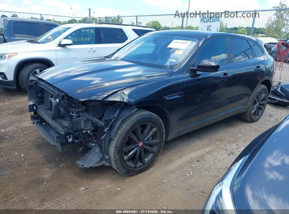 SADCK2GX3KA390180 2019 JAGUAR F-PACE Black Передня ліва чверть