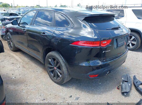 SADCK2GX3KA390180 2019 JAGUAR F-PACE Black Задня ліва чверть