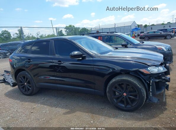 SADCK2GX3KA390180 2019 JAGUAR F-PACE Black Панорамний вид салону 360°