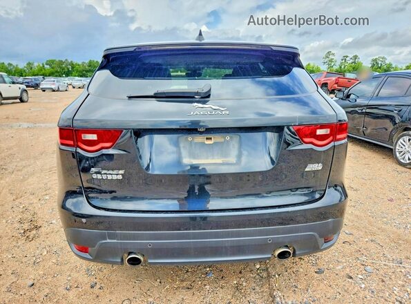 SADCK2GX9KA390488 2019 JAGUAR F-PACE Black Հետևի տեսք