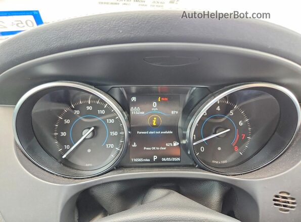 SADCK2GX9KA390488 2019 JAGUAR F-PACE Black Սարքավորումների վահանակի տեսք
