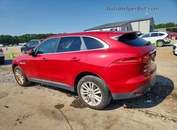 SADCK2GX9LA634769 2020 JAGUAR F-PACE Red Trasero izquierdo
