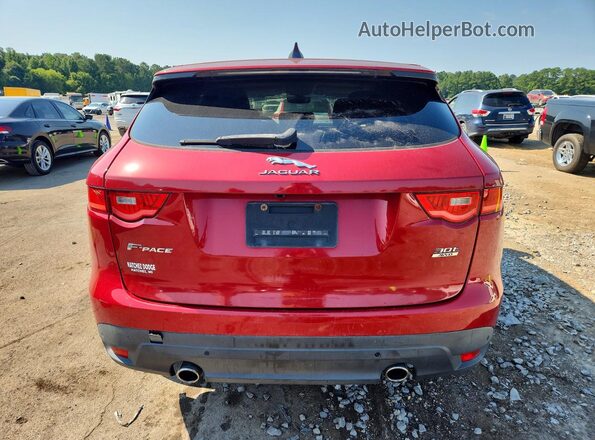SADCK2GX9LA634769 2020 JAGUAR F-PACE Red Vista trasera