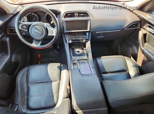 SADCK2GX9LA634769 2020 JAGUAR F-PACE Red Vista del salpicadero