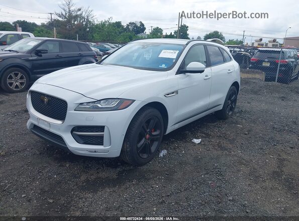 SADCL2BN3HA095754 2017 JAGUAR F-PACE Белый Передняя левая четверть