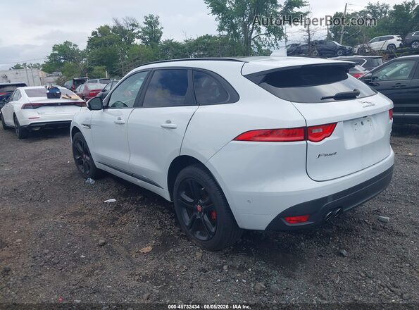 SADCL2BN3HA095754 2017 JAGUAR F-PACE Белый Задняя левая четверть