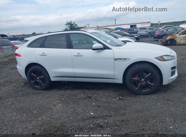 SADCL2BN3HA095754 2017 JAGUAR F-PACE Белый Вид задней части салона