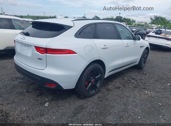SADCL2BN3HA095754 2017 JAGUAR F-PACE Белый Задняя правая четверть
