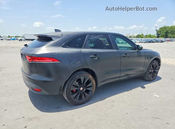 SADCL2BV1HA061991 2017 JAGUAR F-PACE Black Հետևի աջ