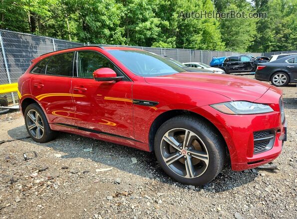 SADCL2BV2HA896501 2017 JAGUAR F-PACE Red Առջևի աջ