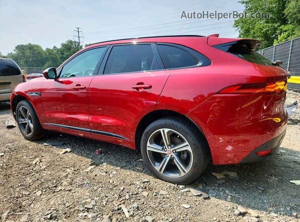 SADCL2BV2HA896501 2017 JAGUAR F-PACE Red Հետևի ձախ