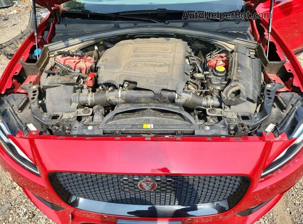 SADCL2BV2HA896501 2017 JAGUAR F-PACE Red Շարժիչի բաժամունքի տեսք