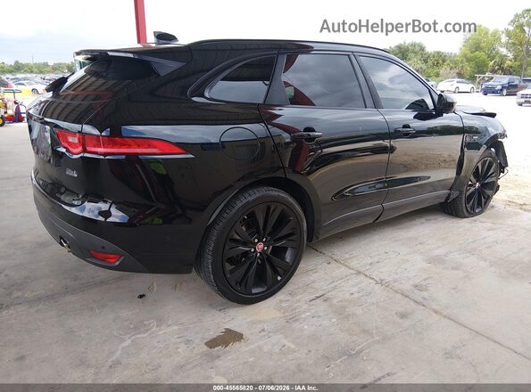 SADCL2BV3HA059241 2017 JAGUAR F-PACE Black Trasero derecho