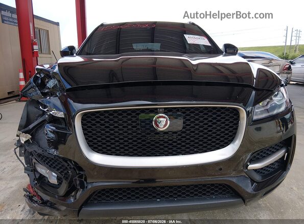 SADCL2BV3HA059241 2017 JAGUAR F-PACE Black Vista interior trasera