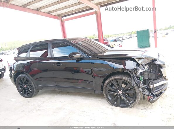 SADCL2BV3HA059241 2017 JAGUAR F-PACE Black Vista interior de 360 grados