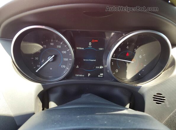 SADCL2BV4HA887606 2017 JAGUAR F-PACE Красный Вид щитка приборов