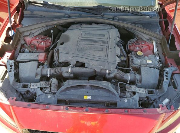 SADCL2BV4HA887606 2017 JAGUAR F-PACE Красный Вид подкапотного пространства