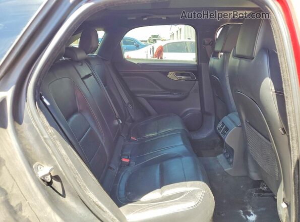 SADCL2BV4HA887606 2017 JAGUAR F-PACE Красный Вид задней части салона