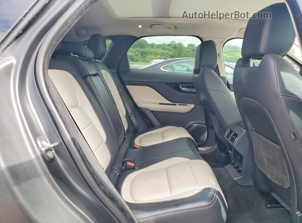 SADCL2EV2JA246570 2018 JAGUAR F-PACE Зеленый Вид задней части салона