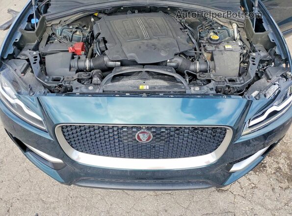 SADCL2EV2JA246570 2018 JAGUAR F-PACE Зеленый Вид подкапотного пространства