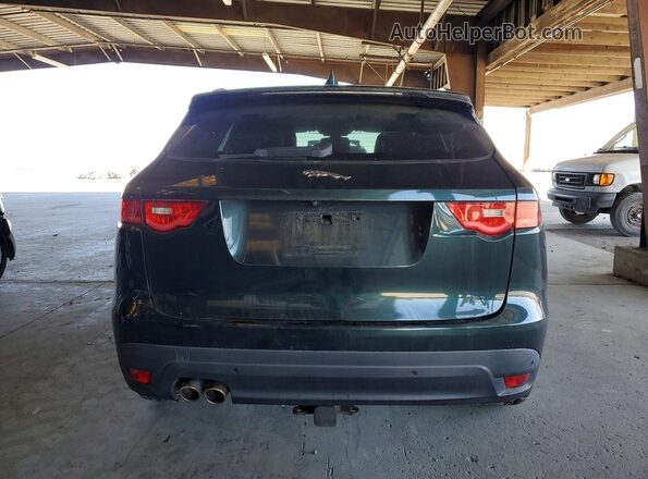 SADCL2FN5JA296202 2018 JAGUAR F-PACE Зеленый Вид сзади