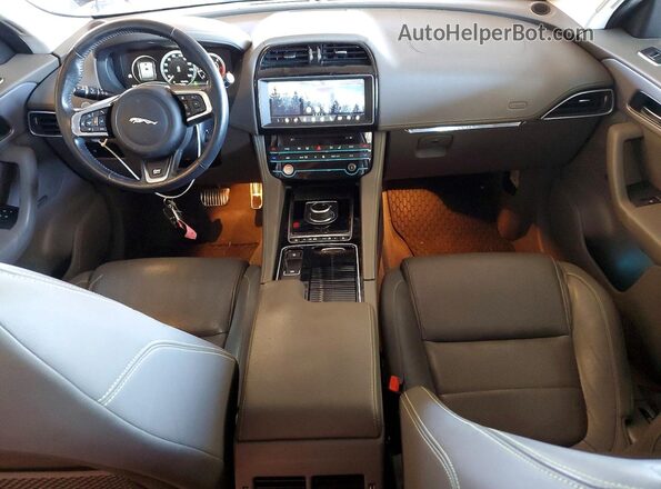 SADCL2FN5JA296202 2018 JAGUAR F-PACE Зеленый Вид панели приборов