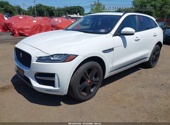 SADCL2FX6JA324753 2018 JAGUAR F-PACE White Передня ліва чверть