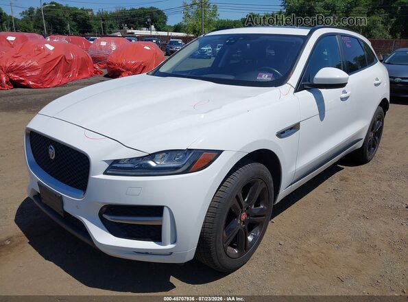 SADCL2FX6JA324753 2018 JAGUAR F-PACE White Вид спереду