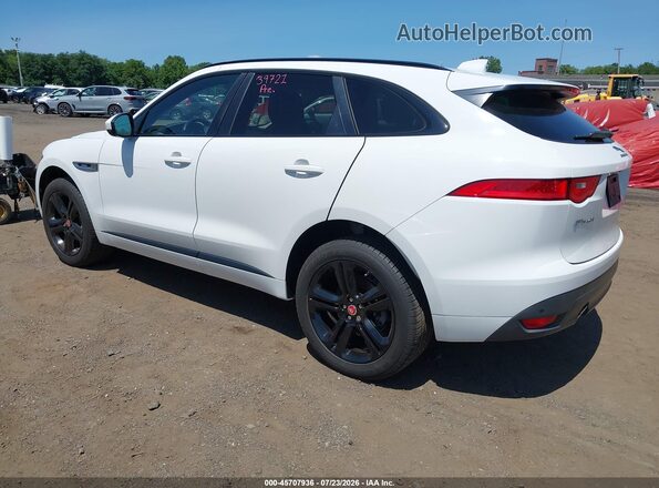 SADCL2FX6JA324753 2018 JAGUAR F-PACE White Задня ліва чверть