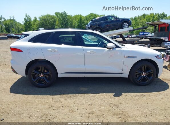 SADCL2FX6JA324753 2018 JAGUAR F-PACE White Вид задньої частини салону