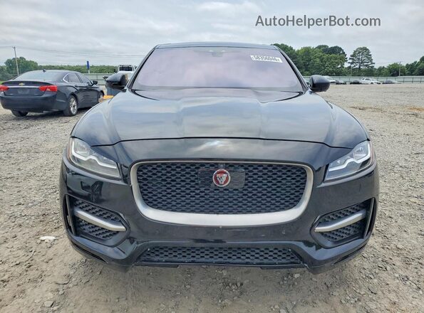 SADCL2FX8JA262689 2018 JAGUAR F-PACE Black Widok z przodu