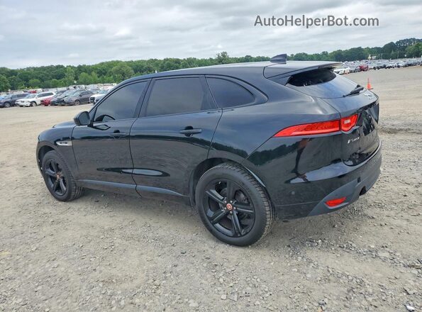 SADCL2FX8JA262689 2018 JAGUAR F-PACE Black Tył lewy