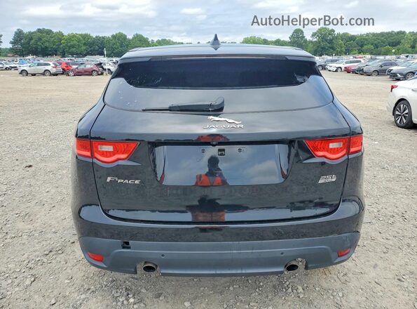 SADCL2FX8JA262689 2018 JAGUAR F-PACE Black Widok z tyłu