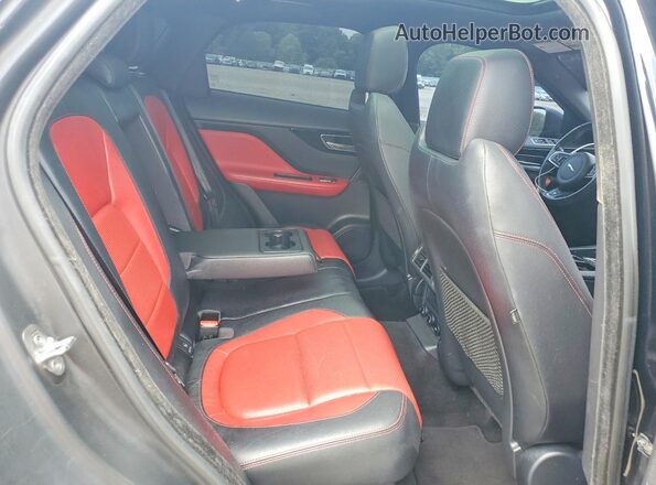 SADCL2FX8JA262689 2018 JAGUAR F-PACE Black Widok wnętrza z tyłu