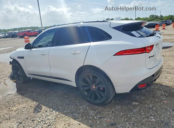 SADCL2GX0JA279954 2018 JAGUAR F-PACE Белый Задняя левая четверть