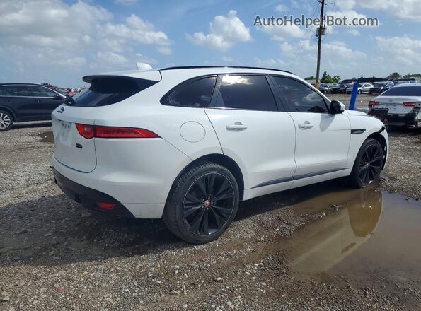 SADCL2GX0JA279954 2018 JAGUAR F-PACE Белый Задняя правая четверть