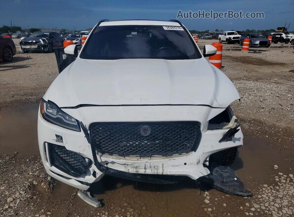 SADCL2GX0JA279954 2018 JAGUAR F-PACE Белый Вид спереди