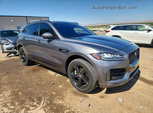SADCL2GX1KA398839 2019 JAGUAR F-PACE Серый Передняя правая четверть