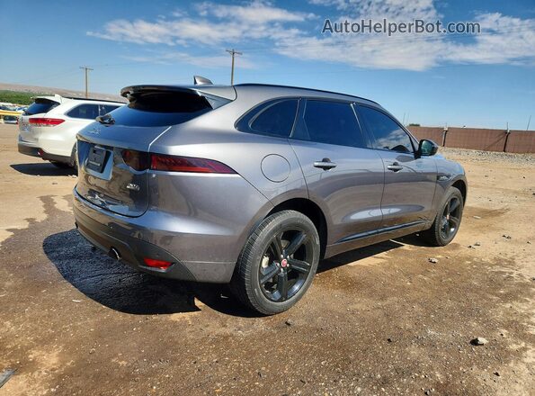 SADCL2GX1KA398839 2019 JAGUAR F-PACE Серый Задняя правая четверть