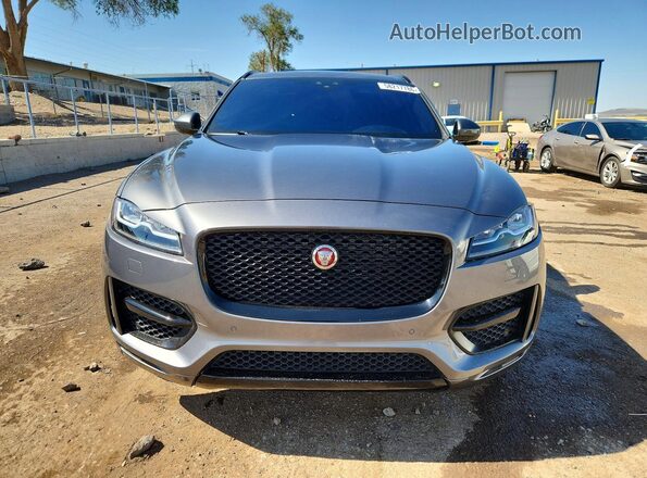 SADCL2GX1KA398839 2019 JAGUAR F-PACE Серый Вид спереди